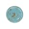 Hello Honey® 7'' Blue Distressed Terracotta Pillar Candle Holder